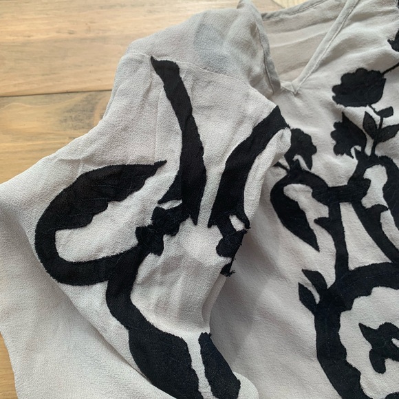 100% silk top from Anthropologie - Picture 5 of 11